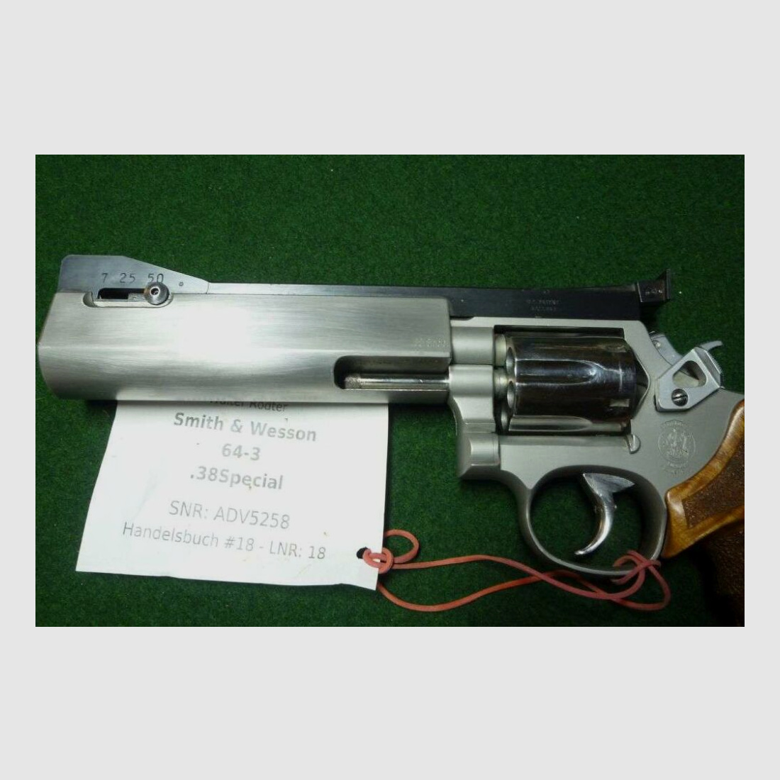 Smith & Wesson 64-3	 .38Special