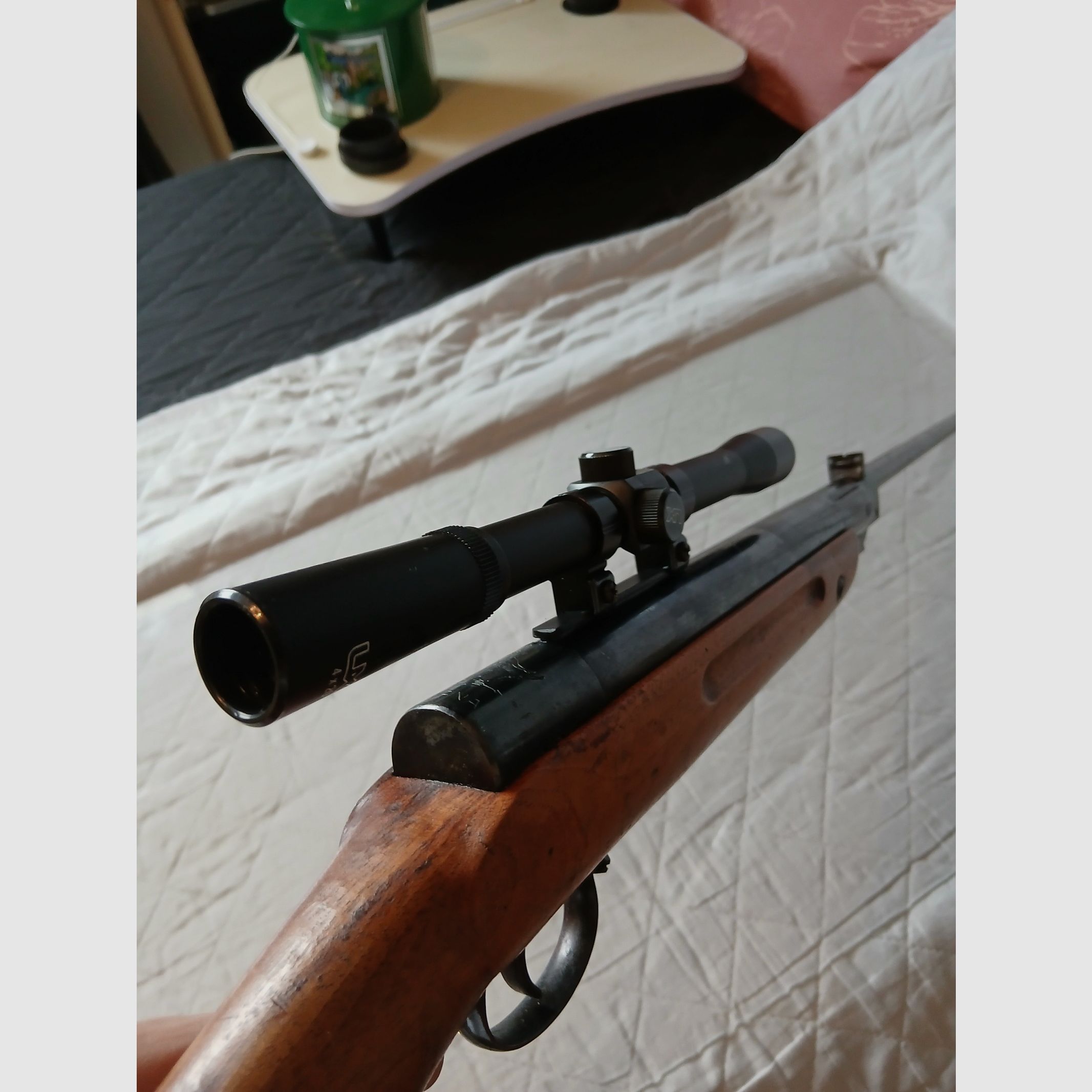 Luftdruckgewehr Diana 5,5mm Knicker mit Zielfernrohr