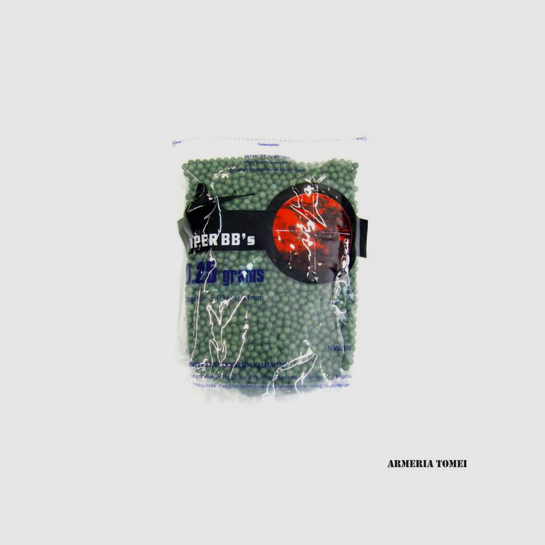 VIPER BB’S – BALLES 0,25G VERT (VIPPER 0.25V)