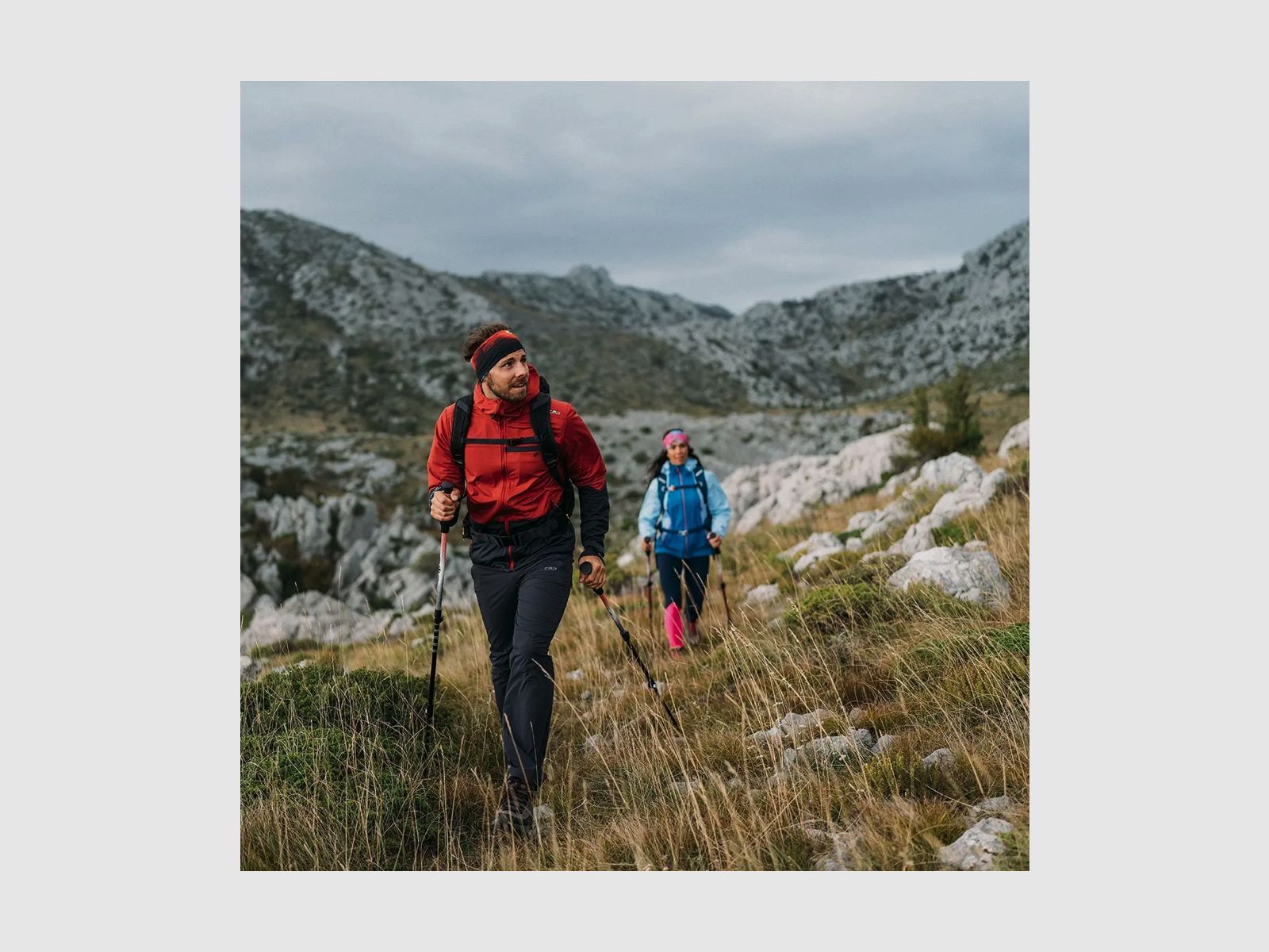 CMP Herren Stretch-Nylon-Wanderhose Moss