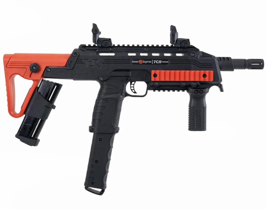 BYRNA TCR Pro .68 - karabin na kule gumowe CO₂, zestaw taktyczny TK68402