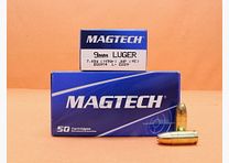 Magtech cartridge 9mm Luger Magtech 115grs JHP (9C) VE 50 cartridges / 7.45g partial jacket hollow point
