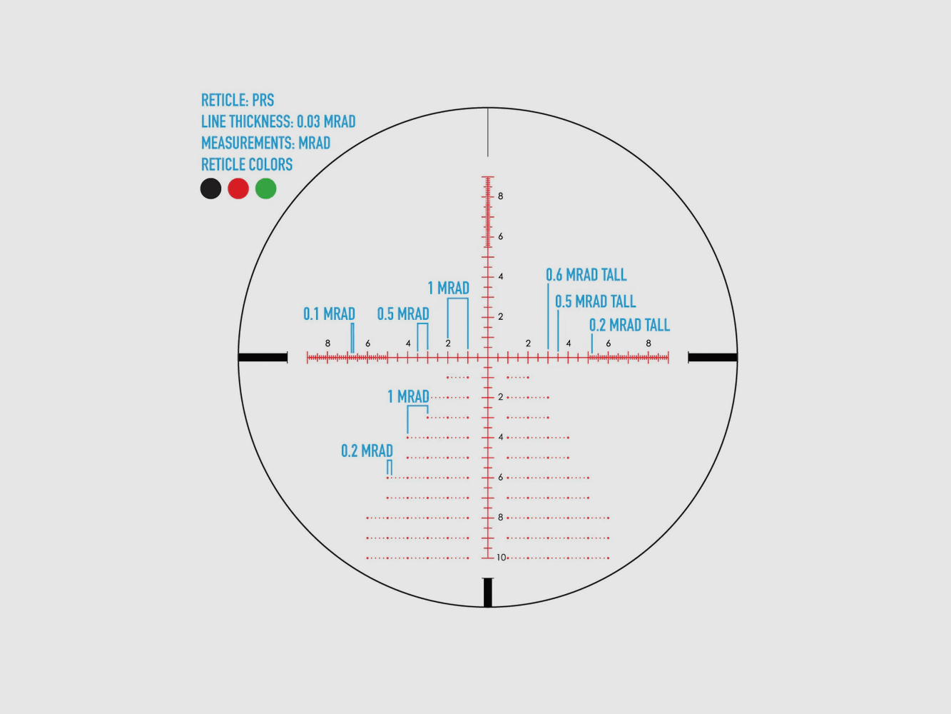 SIGHTMARK LATITUDE 6.25-25×56 PRS ZIELFERNROHR