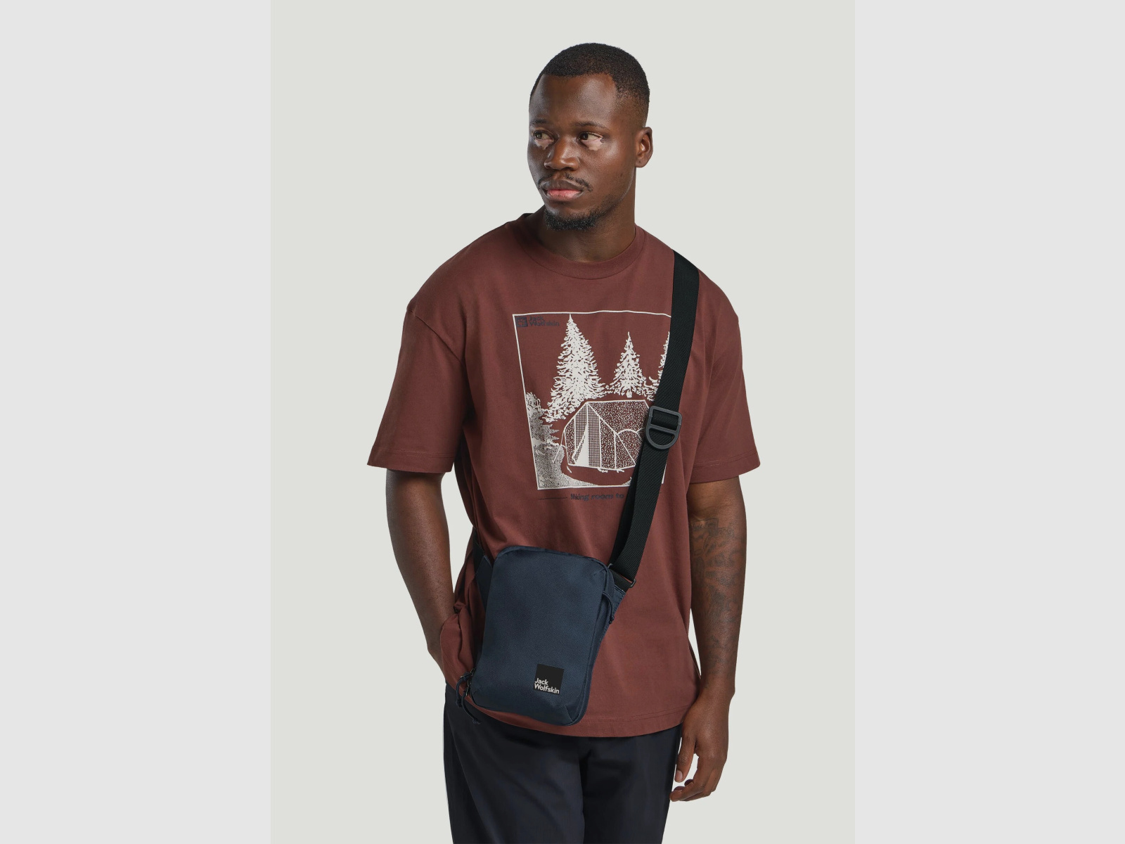 JACK WOLFSKIN Konya Organizer Umhängetasche Midnight Sky