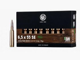 RWS 6.5X55SE Evolution Green 6.0g 93grs