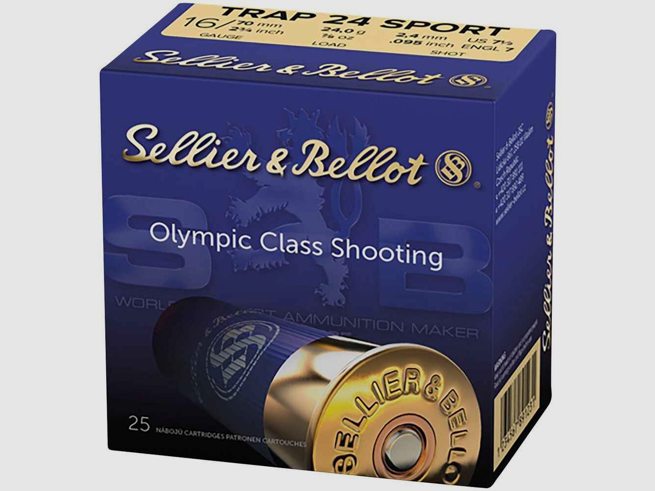 Sellier & Bellot Trap 24 Sport 16/70, kaliber