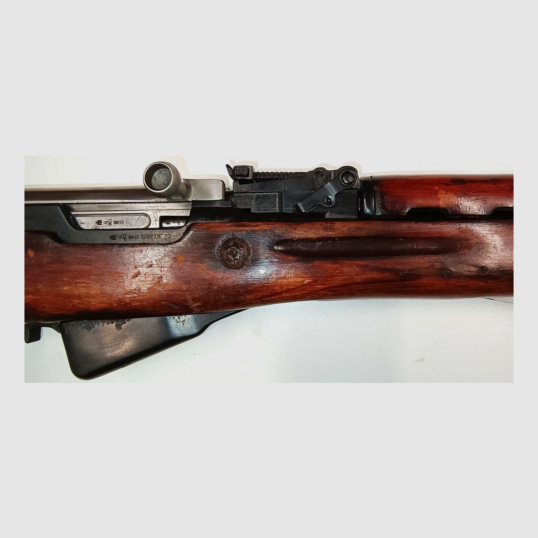 Fusil semi-automatique Simonov SKS-45, entièrement numéroté, y compris.