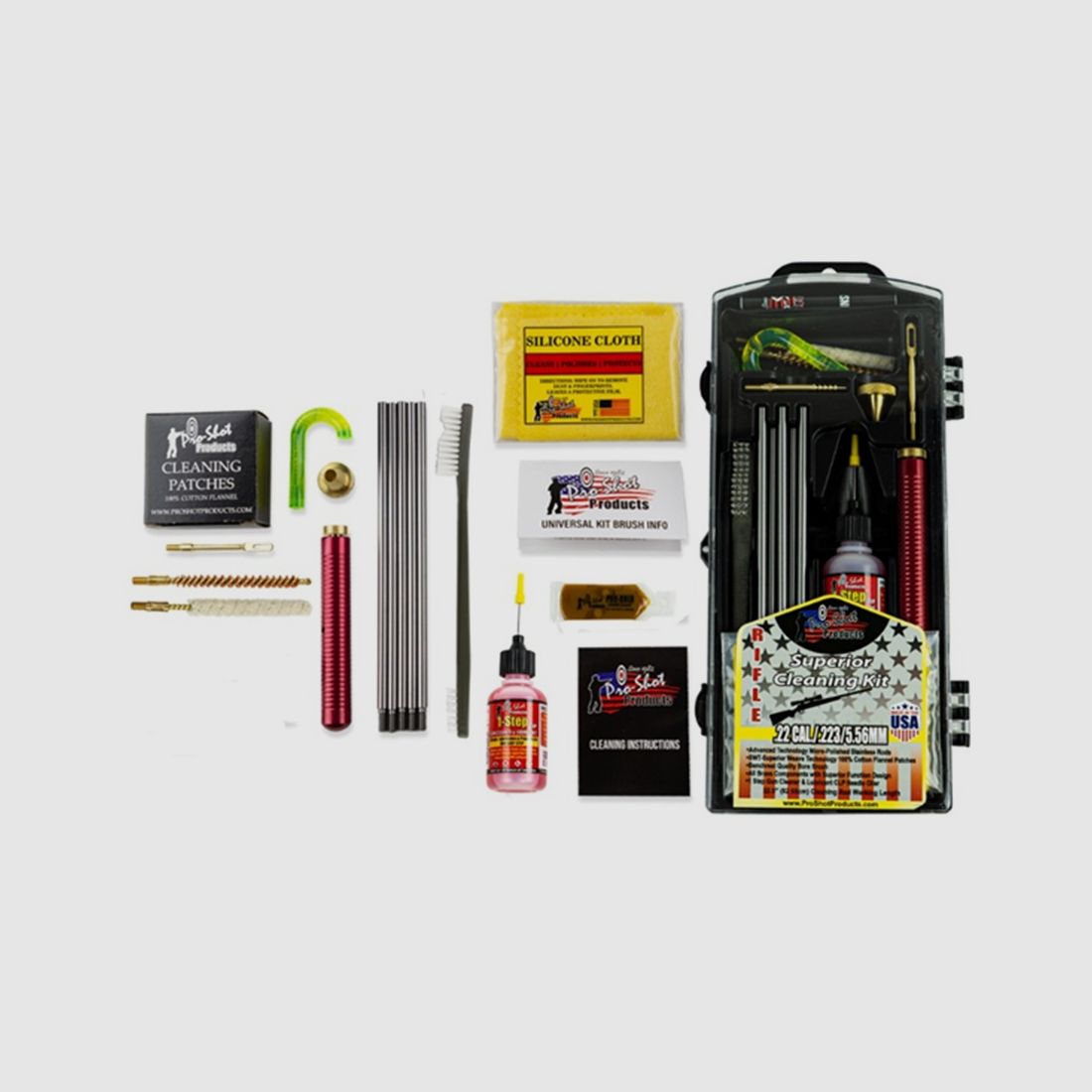 Kit di pulizia 32,5"/82,5 cm Rifle .22/.223/5,56 mm, immagine 3 di 3