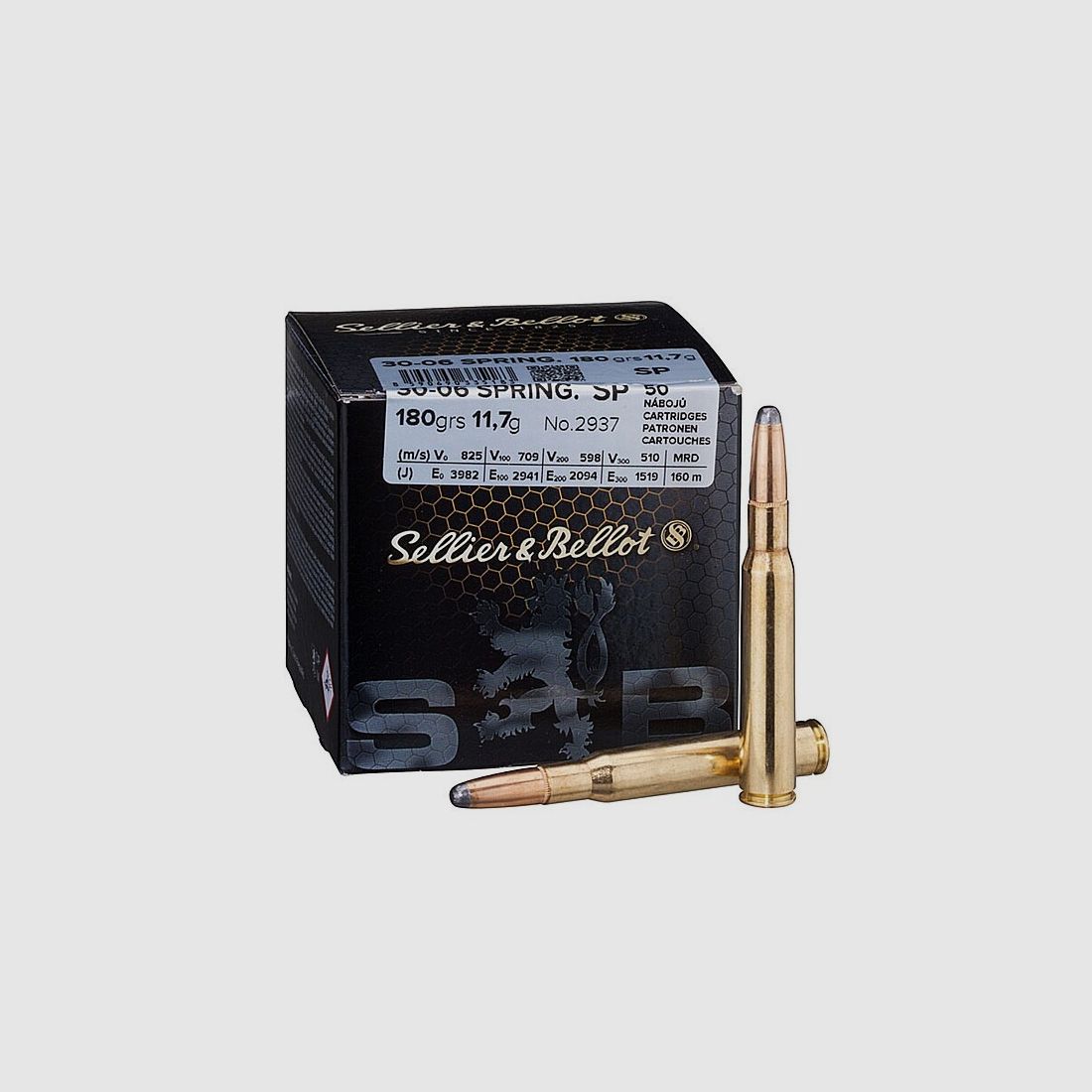 Sellier & Bellot .30-06 Spr. Deelmantel 11,7g/180grs.