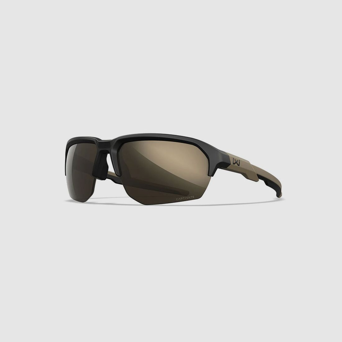 OCCHIALI – WILEY X – JAKL CAPTIVATE | TUNGSTEN MIRROR | Grauer TAN-Rahmen, Bild 1 von 4