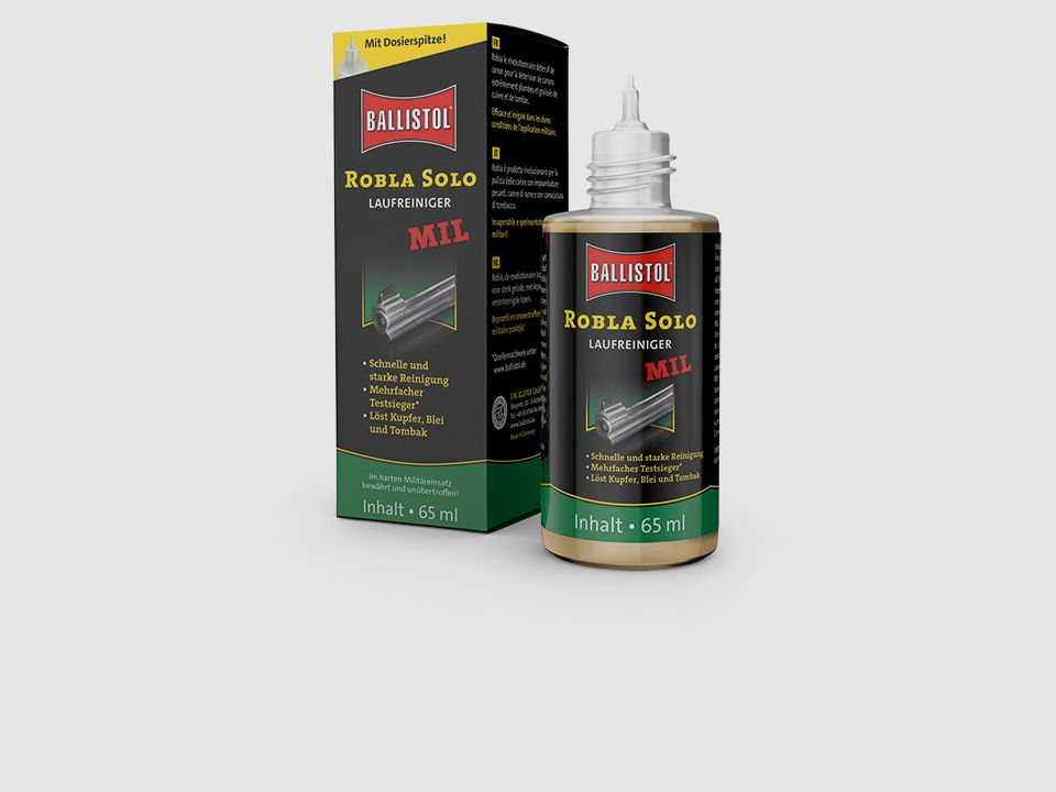 Ballistol Robla Solo MIL - Nettoyant pour canon 65 ml