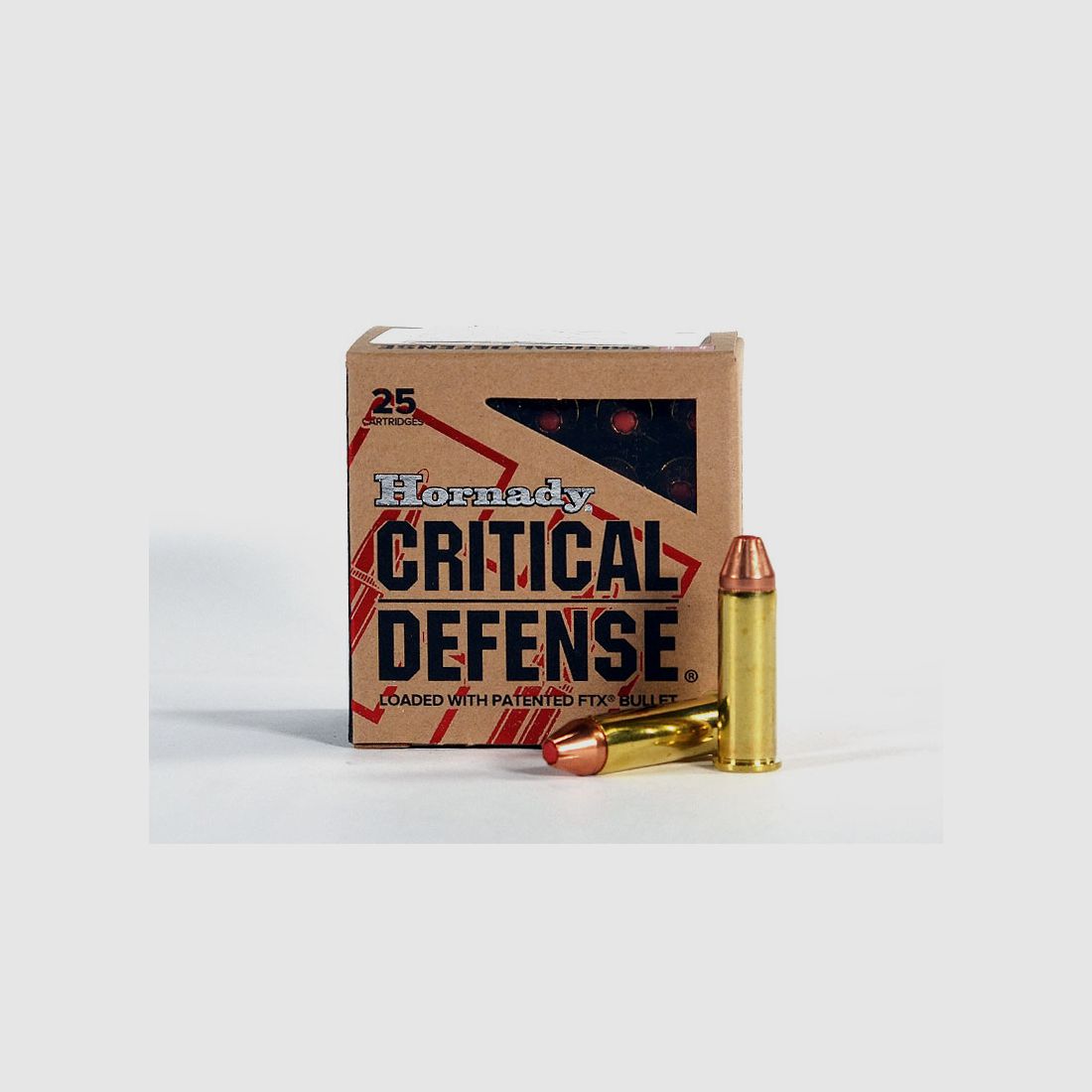 Hornady Critical DEFENSE FTX .38 Special 110 grs 1 paquete (25 disparos a 1,516 €*)