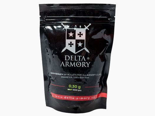 Bio Airsoft BB´s 0.30g diameter 5,95mm  (1.000 Stück) | Delta Armory