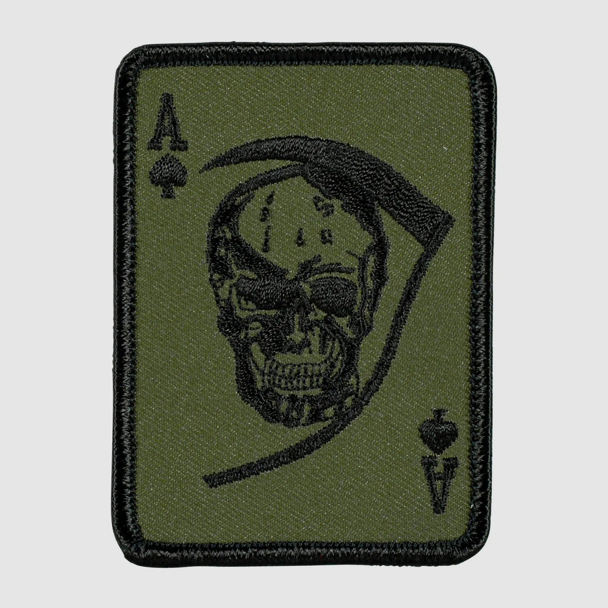 Fritzsch Abzeichen US Textil Death Ace oliv
