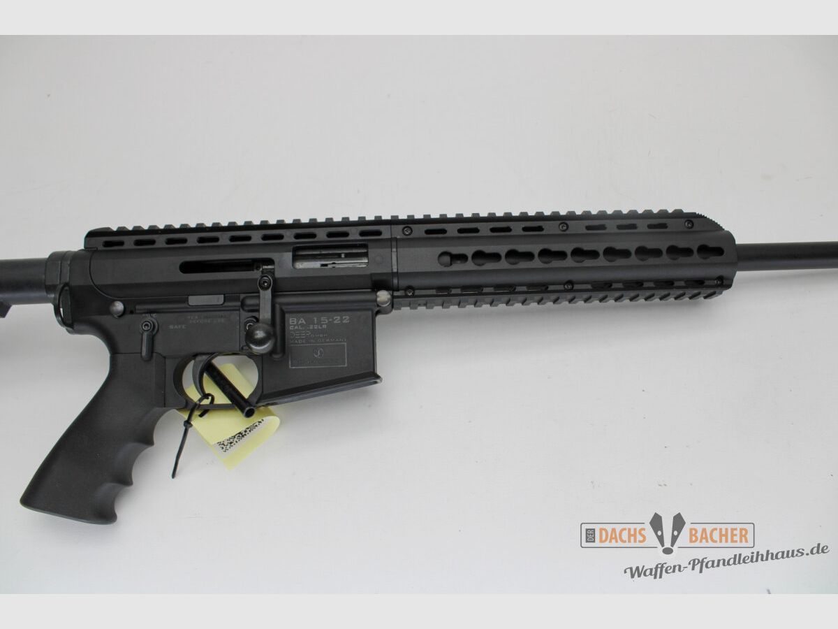 Rep. rifle Schmeisser BA15-22 cal. .22lr with 3 magazines