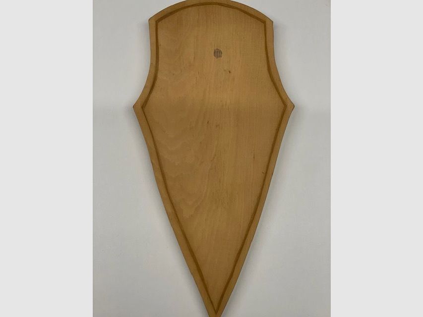 Scudi araldici per trofei 26,5cmx13cm