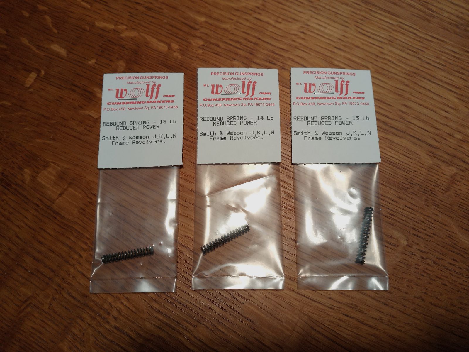 Sprężyna powrotna - 13Lb / 14Lb / 15Lb S&W J/K/L/N