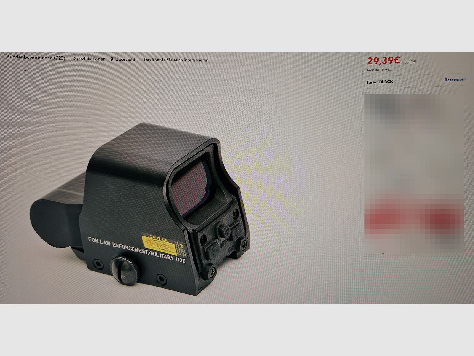 Red Dot various manufacturers