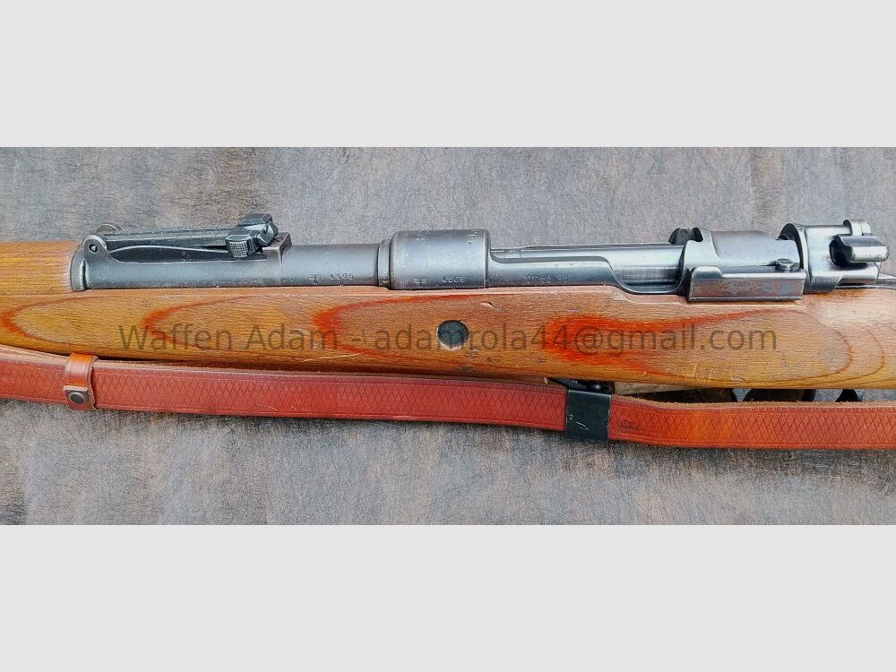 Mauser K98k Código: S/27 Fábrica de Máquinas de Erfurt