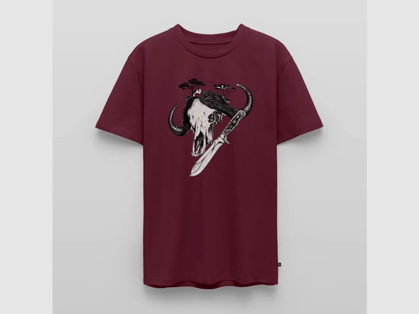 PUMA Men´s Premium T-Shirt „White Hunter – Big Game"