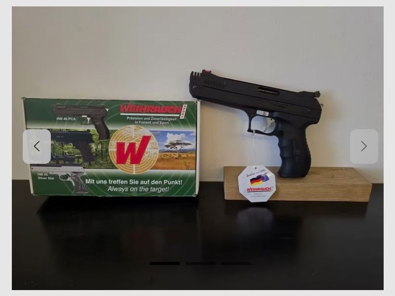 Weihrauch HW 40 PCA (Kal. 4,5 mm / .177) – Neuwertiger Zustand in OVP