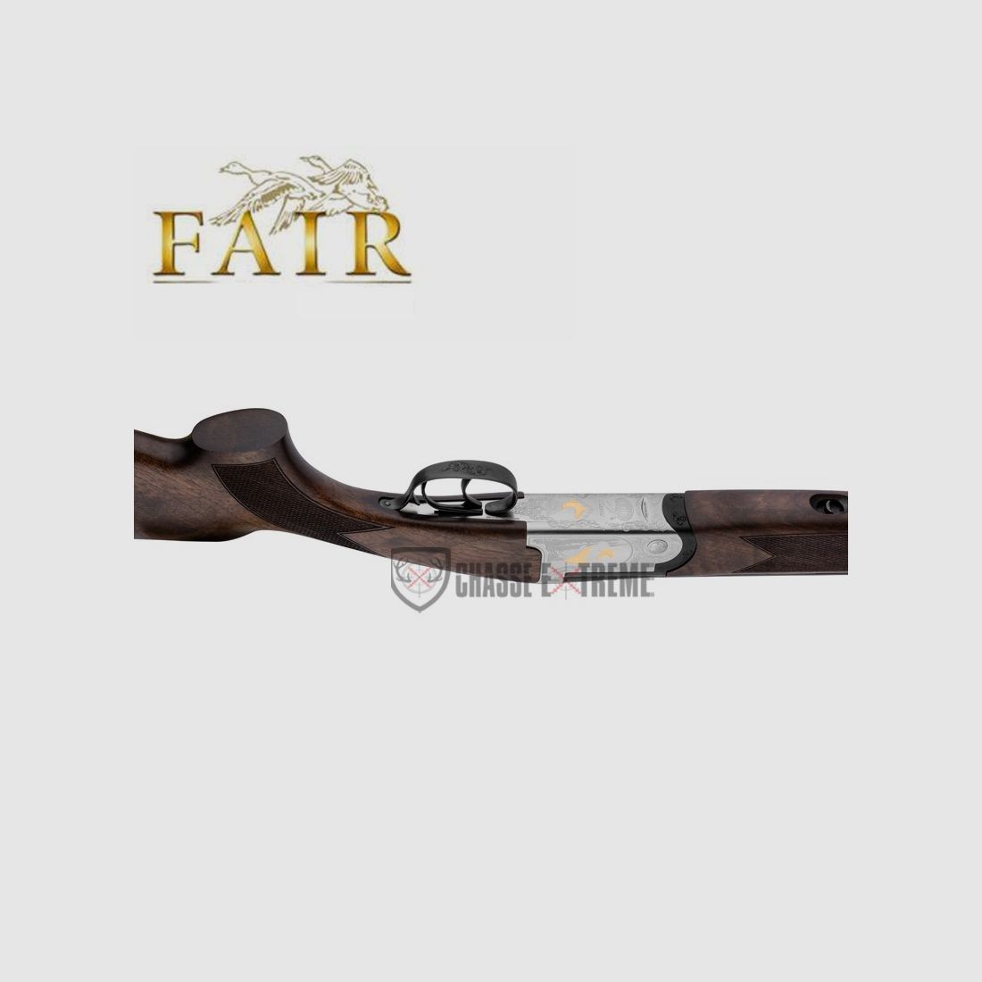 Strzelba FAIR Bécassier Classic Silver Ejector z Lufą Żebrowaną i Stałą 61cm Kal. 20/76, zdjęcie 2 z 7