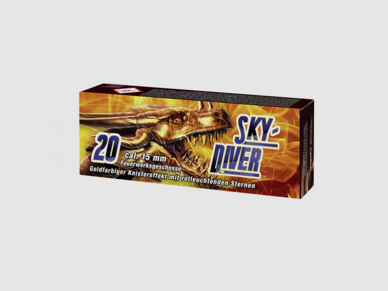 PLONGEUR DU CIEL - 20 COUPS - 15 MM