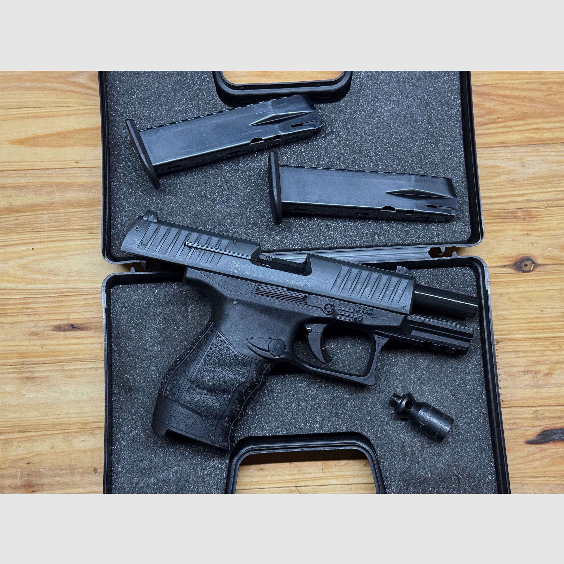 Walther PPQ 9mm Knall Schreckschuss