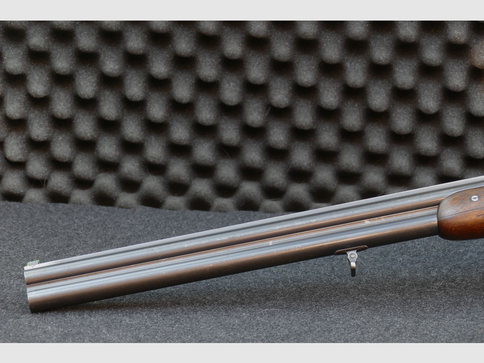 Merkel 201E — Escopeta de doble cañón, Cal. 12/70 (Suhl / 1970)