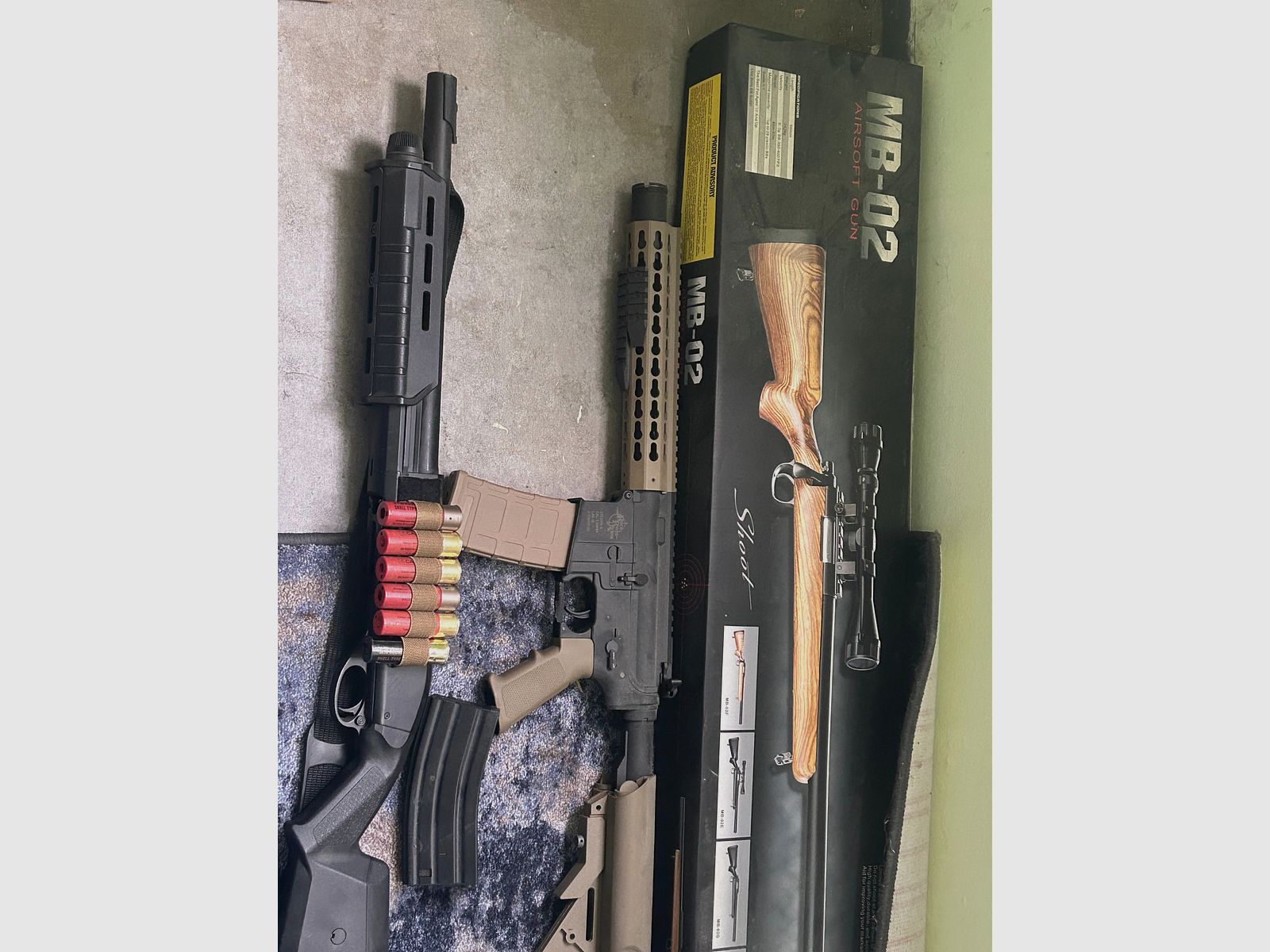Airsoft Komplettauflösung