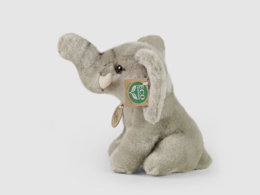 RAPPA Plüschfigur Elefant sitzend 18 cm, Bild 3 von 3