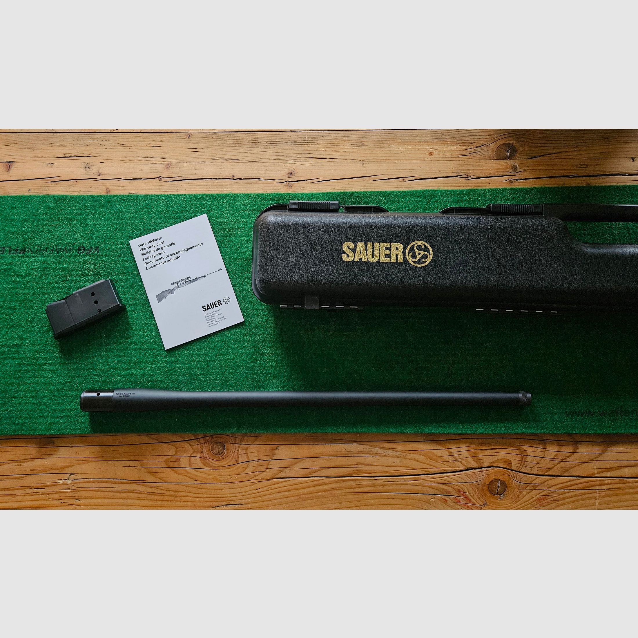 NEU Sauer & Sohn 202 Wechsellauf 9,3x62 Mündungsgewinde - auch Sauer 200 Austauschlauf - kein .308 8x57 IS .30-06 .270 