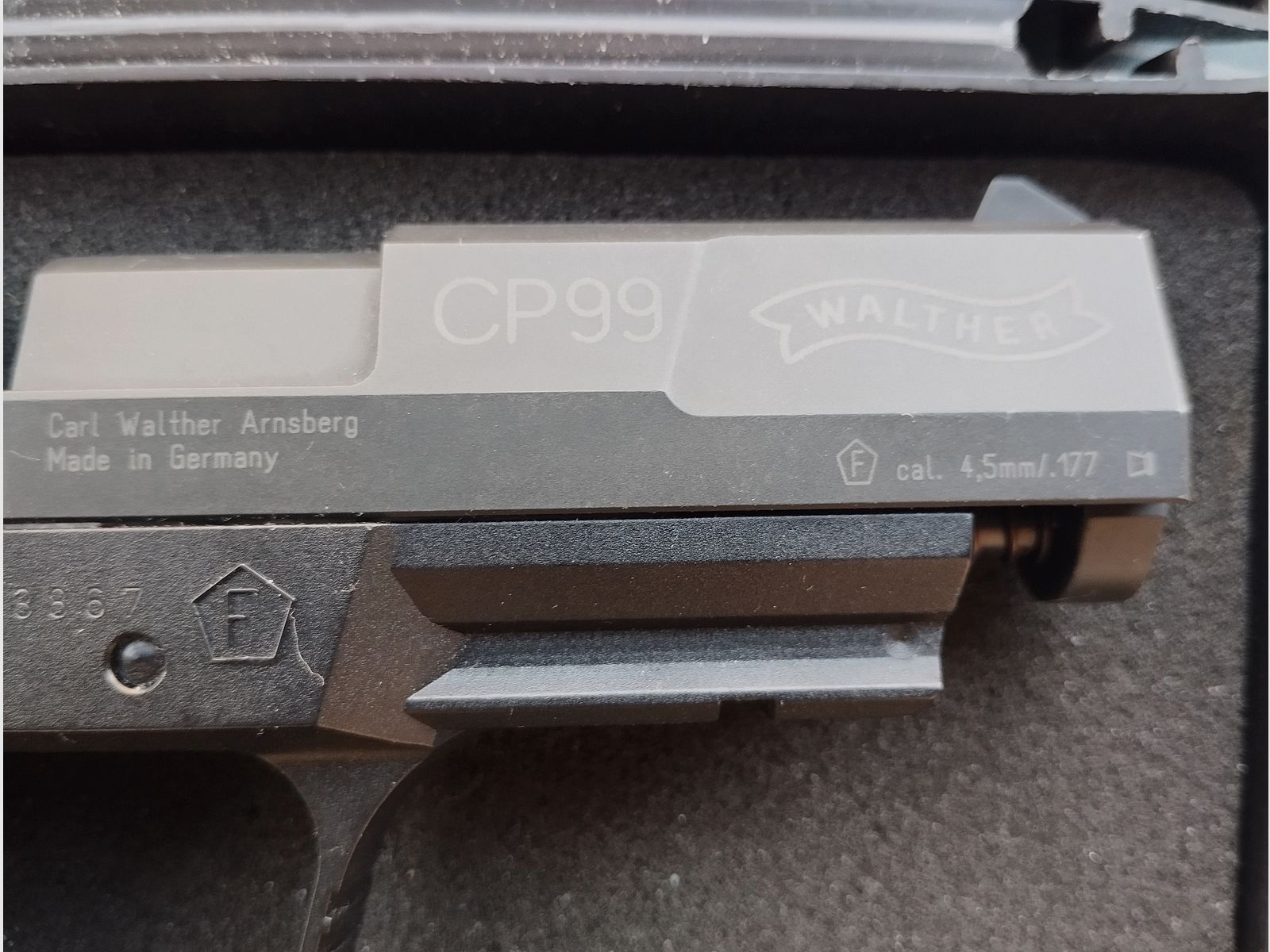 Walther CP 99 CO₂ Pistole – 4,5 mm | Neuwertig