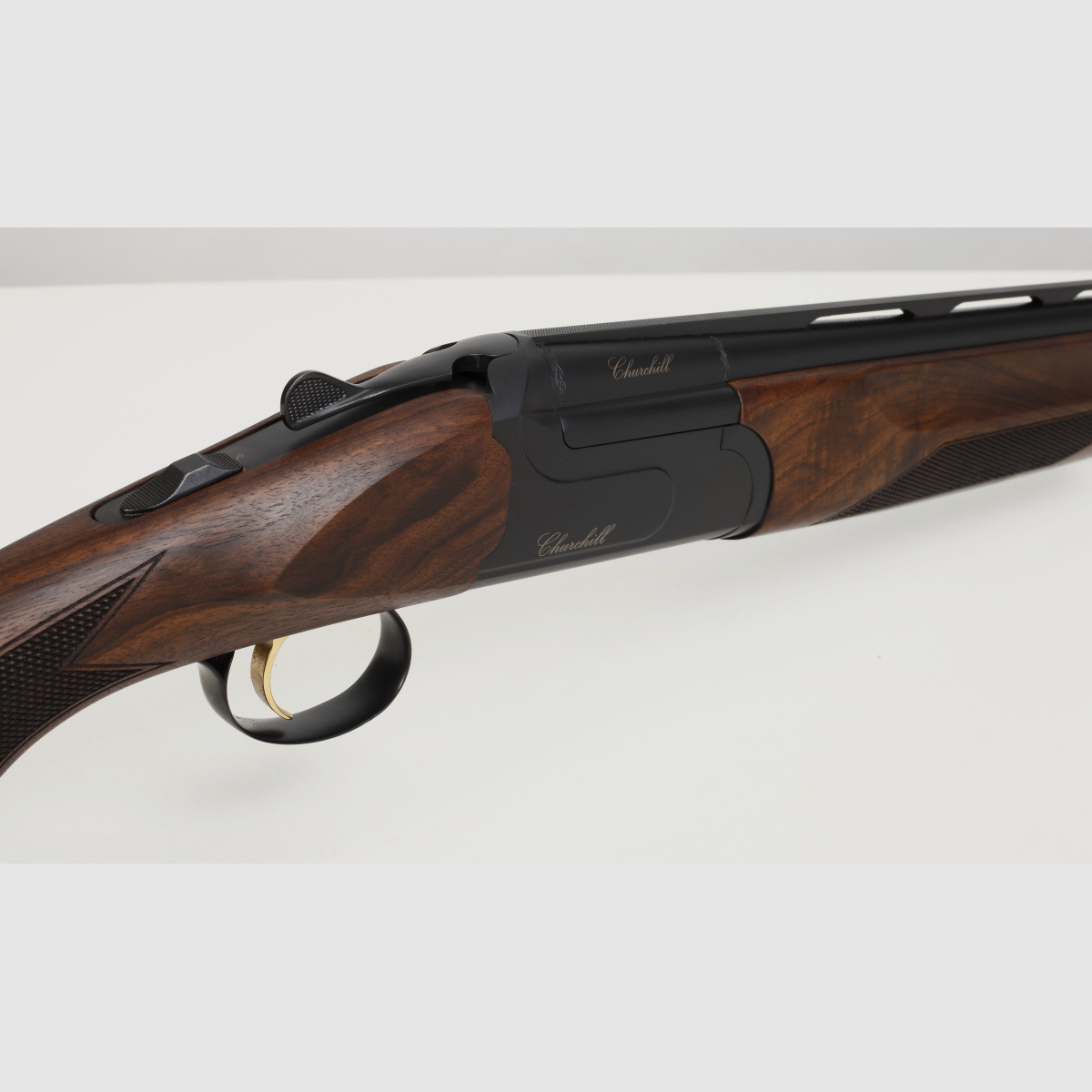 AKKAR BDF Churchill 206E Hunting Black Ejector 71cm 12/76 Mag.