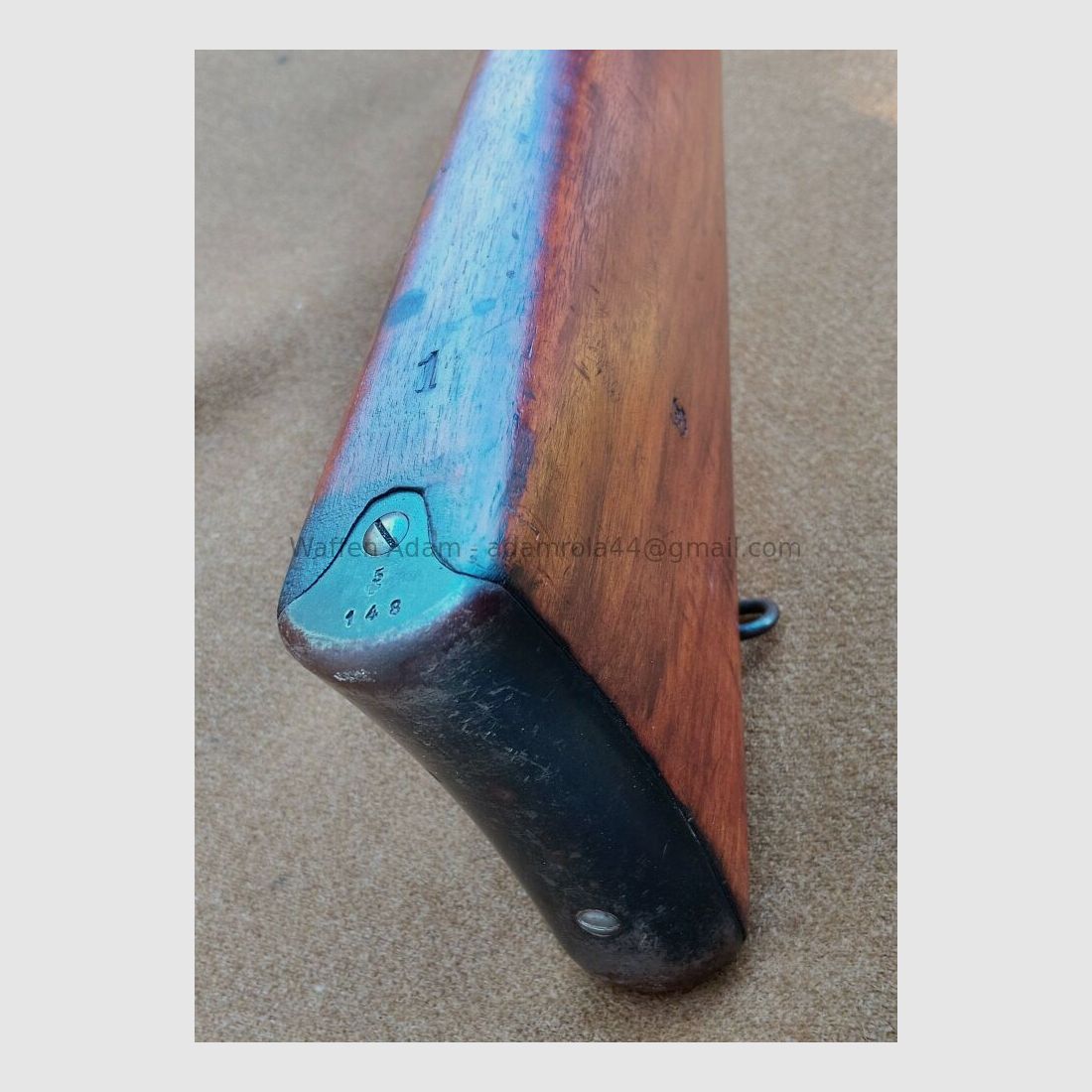 W+F, Eidgenössische Waffenfabrik Bern 1889 Geradezugewehr Schmidt Rubin