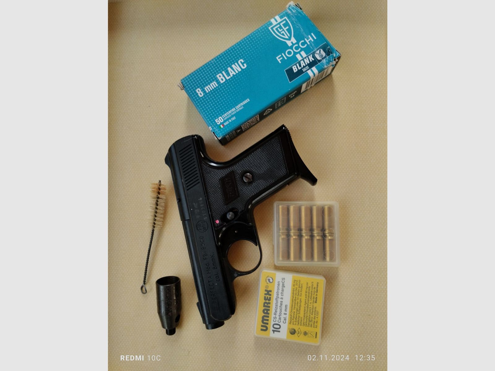 Gaspistole 8mm, Reck FBI 8000