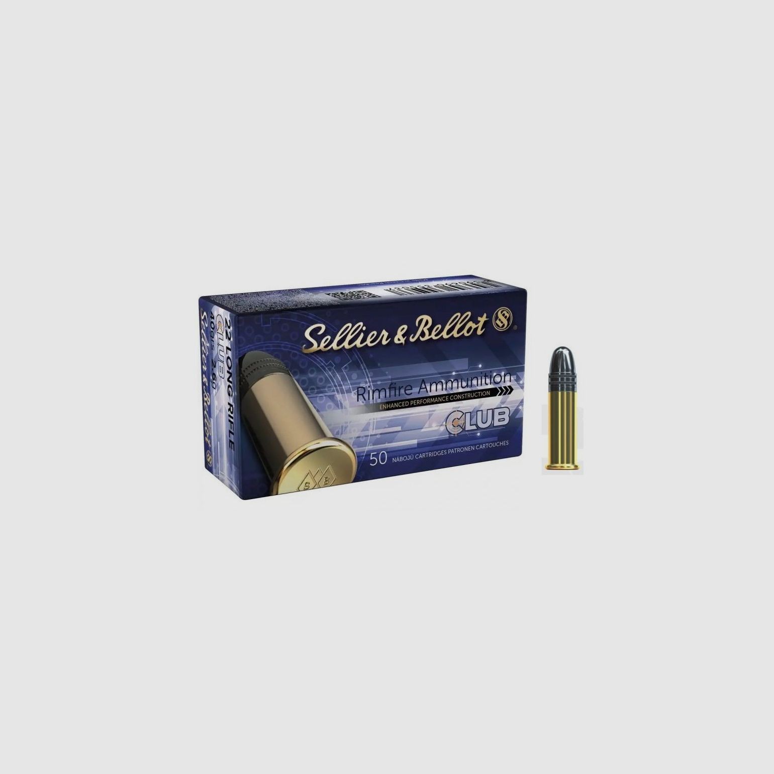 MUNITION SB 22LR CLUB LRN 40GR X50