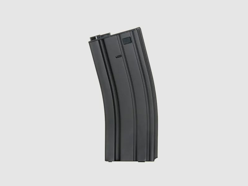 150rds Stahlblech Midcap Magazin für AR/M4, Schwarz