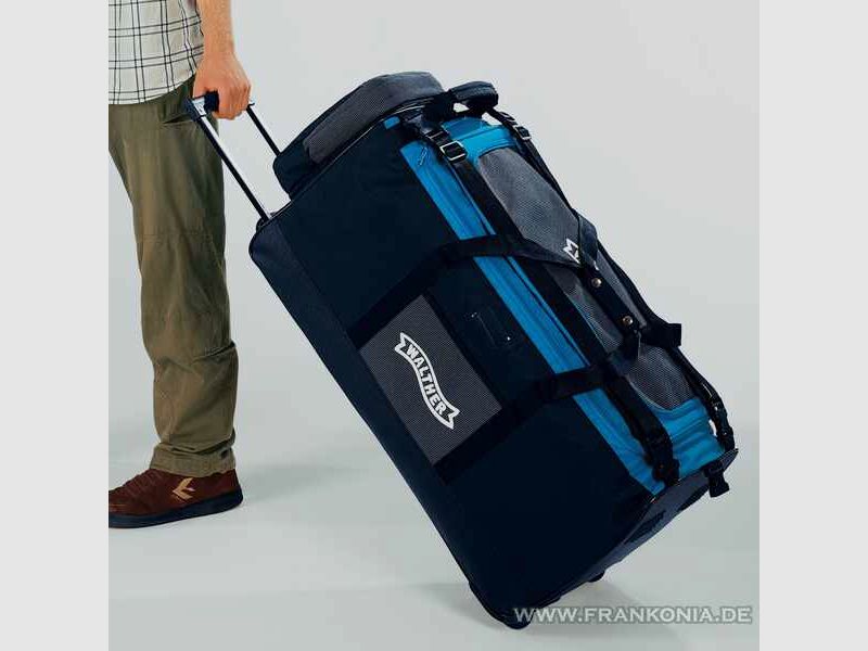 Sporttasche Walther, blau Trolly