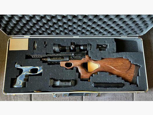 Weihrauch HW44 Pistole / Taktischer Pistolenkarabiener Komplettpaket HW 44