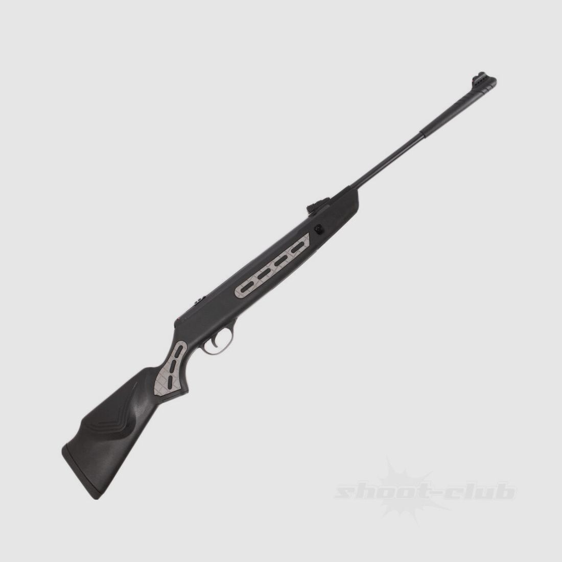 Mercury Chili Grau Kipplauf Luftgewehr 4,5mm Diabolos Grau/Schwarz