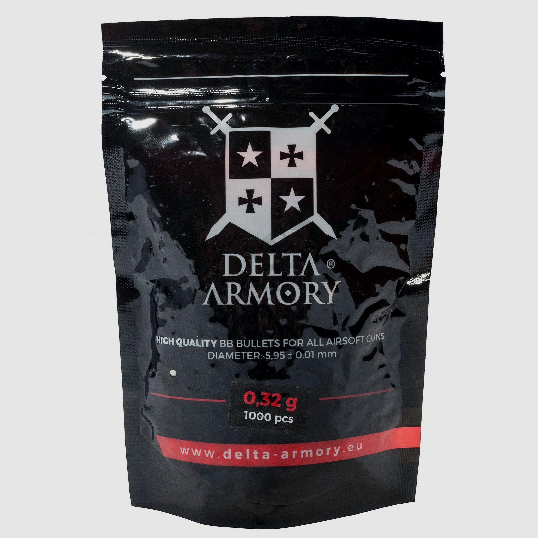 Airsoft BB´s 0.32g (1.000 Stück) diameter 5,95mm - Delta Armory