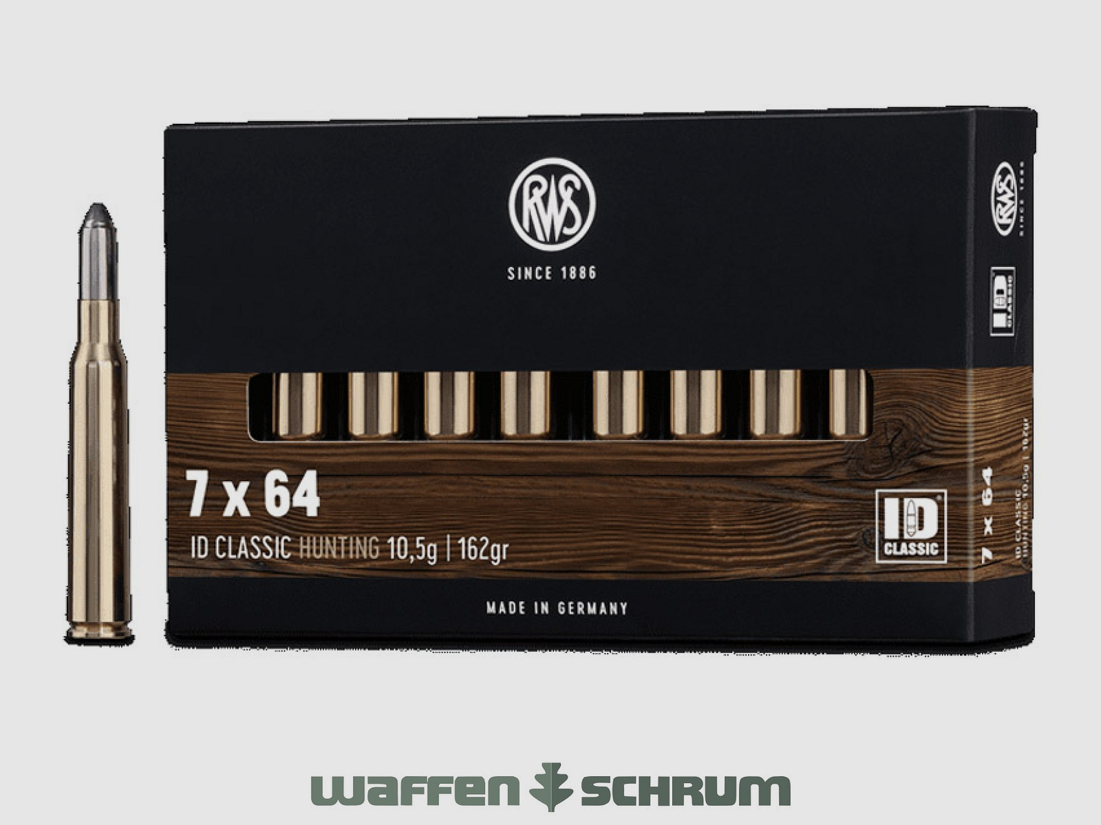 RWS ID Classic 10,5g - 162gr 7x64