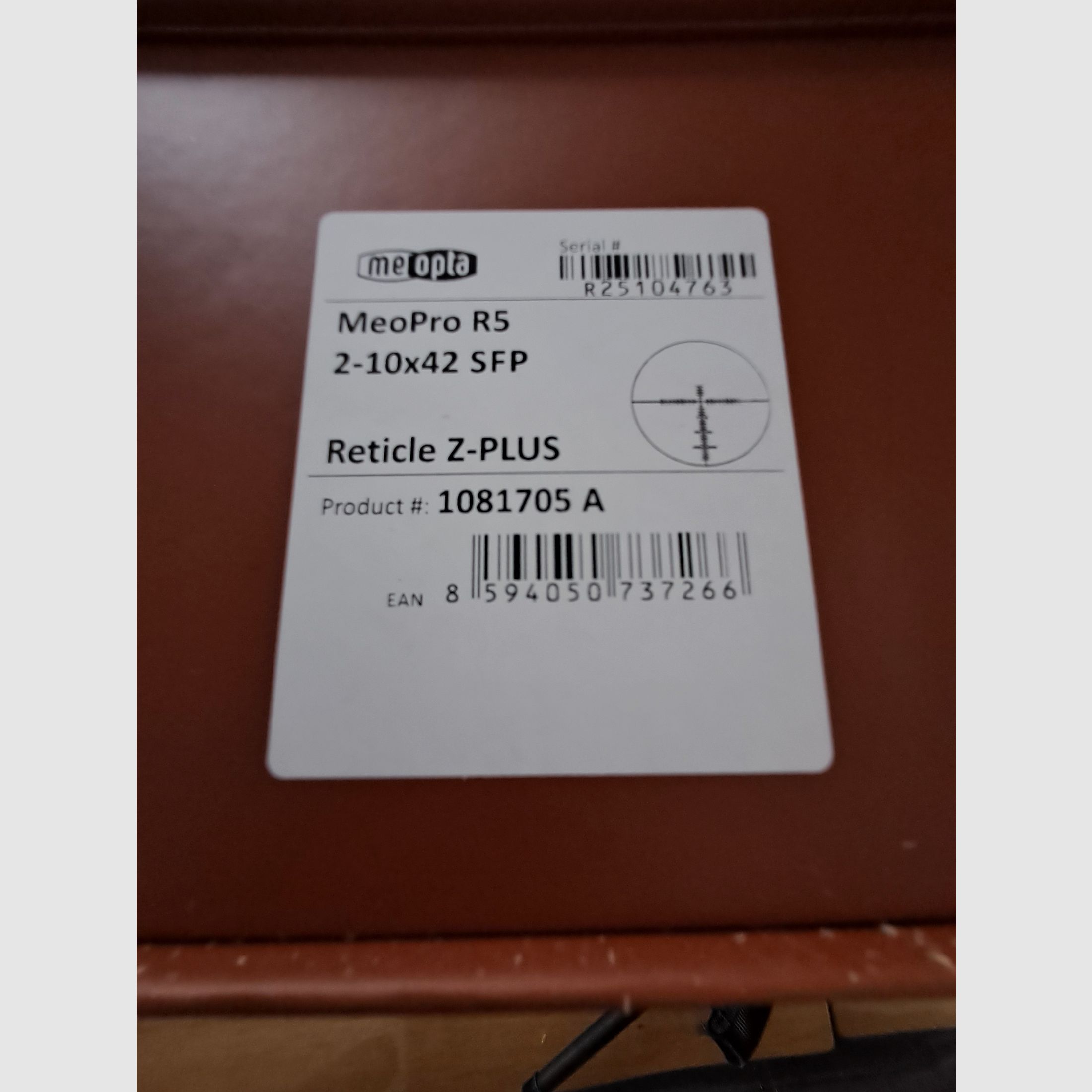Meopta MeoPro R5 2-10x42 Z-Plus