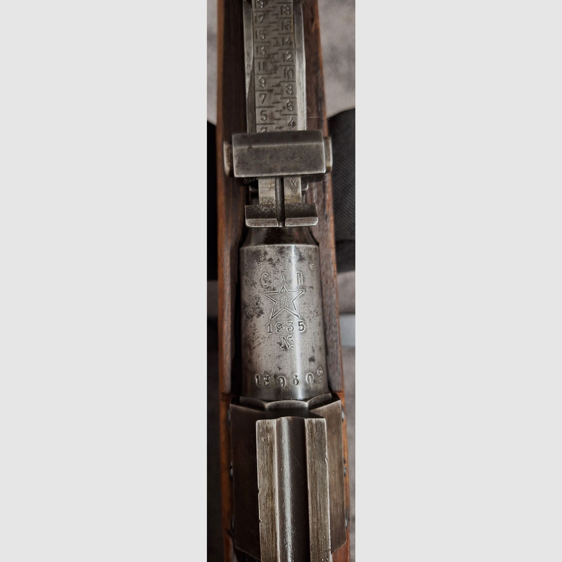 Mosin Nagant Tula 1935 PE Francotirador con montaje Smirnskiy 7,62x54R