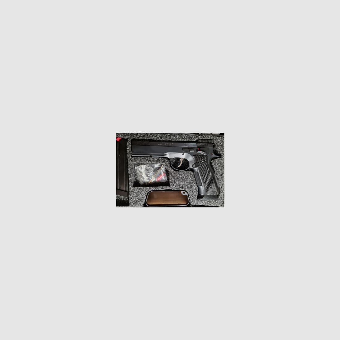 CZ Douanes USA AO1 LD Rail LPA 9mm Luger