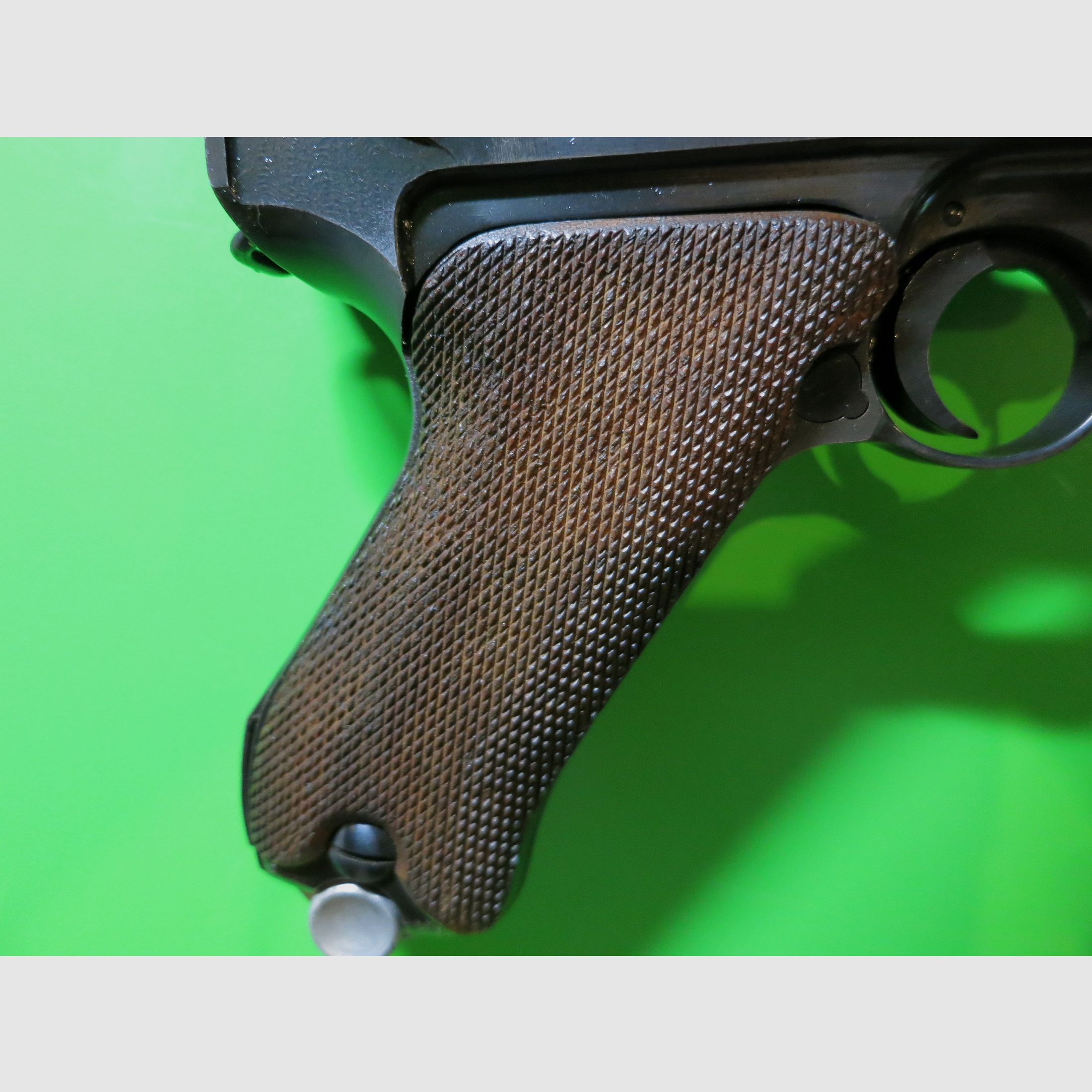 Mauser, Pistole 08, P08, 9 mm Luger, nummerngleich, WaA Wehrmacht     #74-