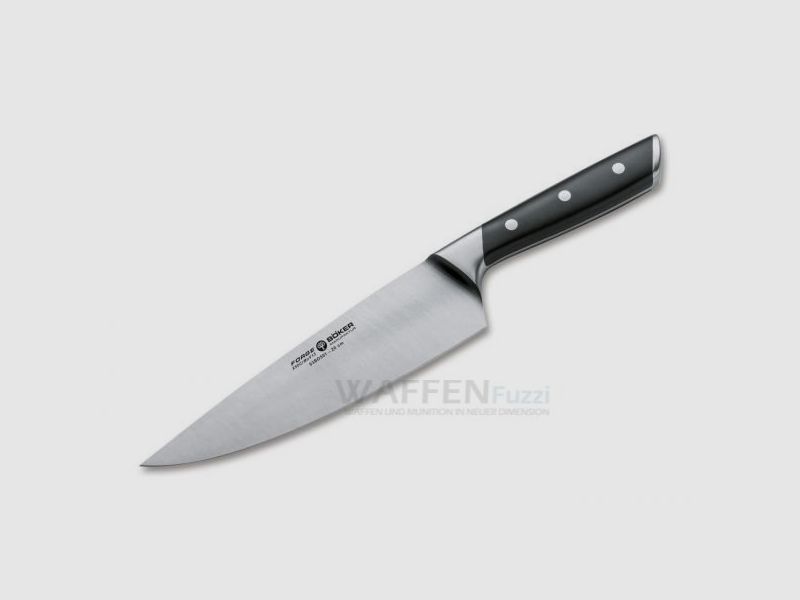 Chefmesser Forge Klinge aus X50CrMoV15 Stahl
