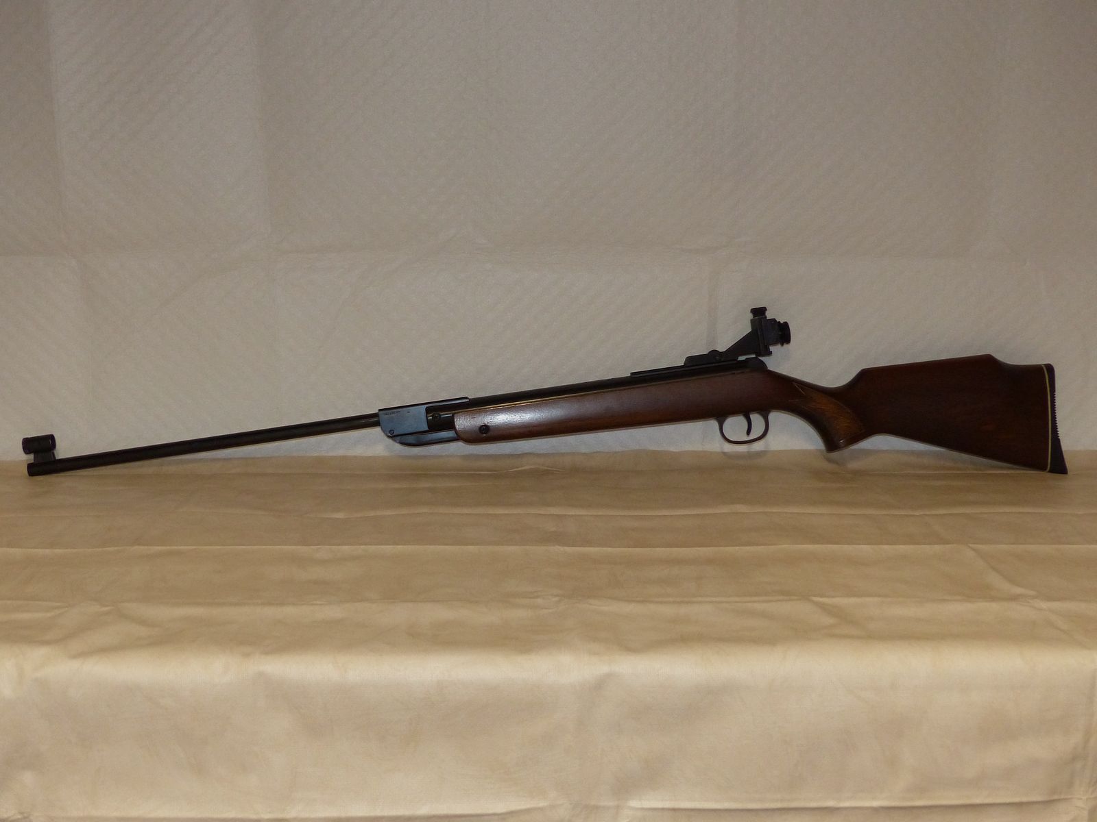 Carabina de aire comprimido Diana Mod. 36 con F, seguro y diopter 1991 como nueva vintage