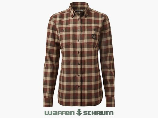 Koszula flanelowa Chevalier Heron Holly Green w kratę